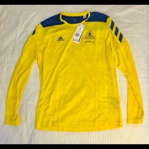 Boston Athletic Association BAA 2021 Boston Marathon addidas long sleeve tee